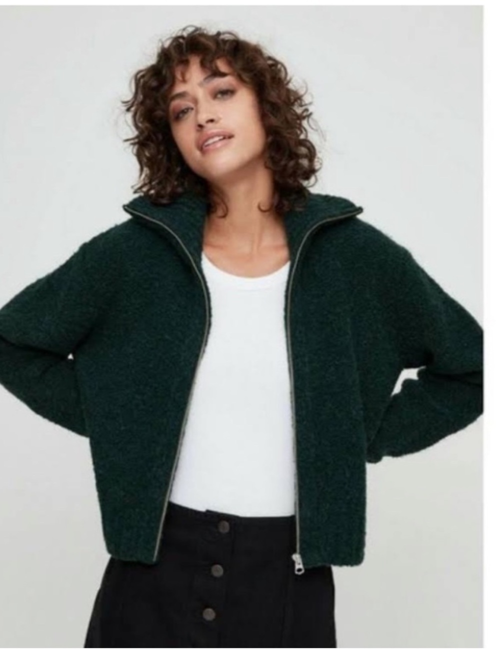 Aritzia Wilfred Free Marilyn Sweater Black XS - Picture 2 of 5
